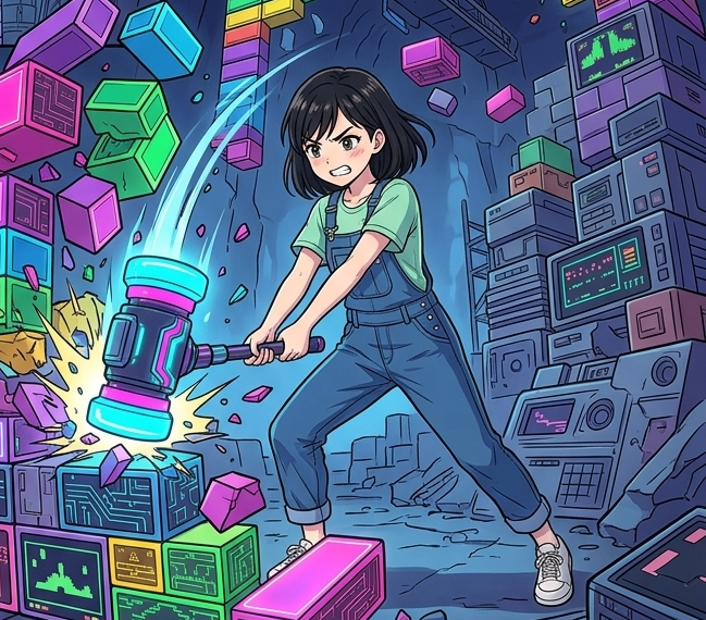 ブロック崩しゲーム